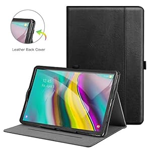 ZtotopCase for Samsung Galaxy Tab S5e 10.5,for Model T720/T725,Premium Leather Business Folio Case Cover,with Stand,Black