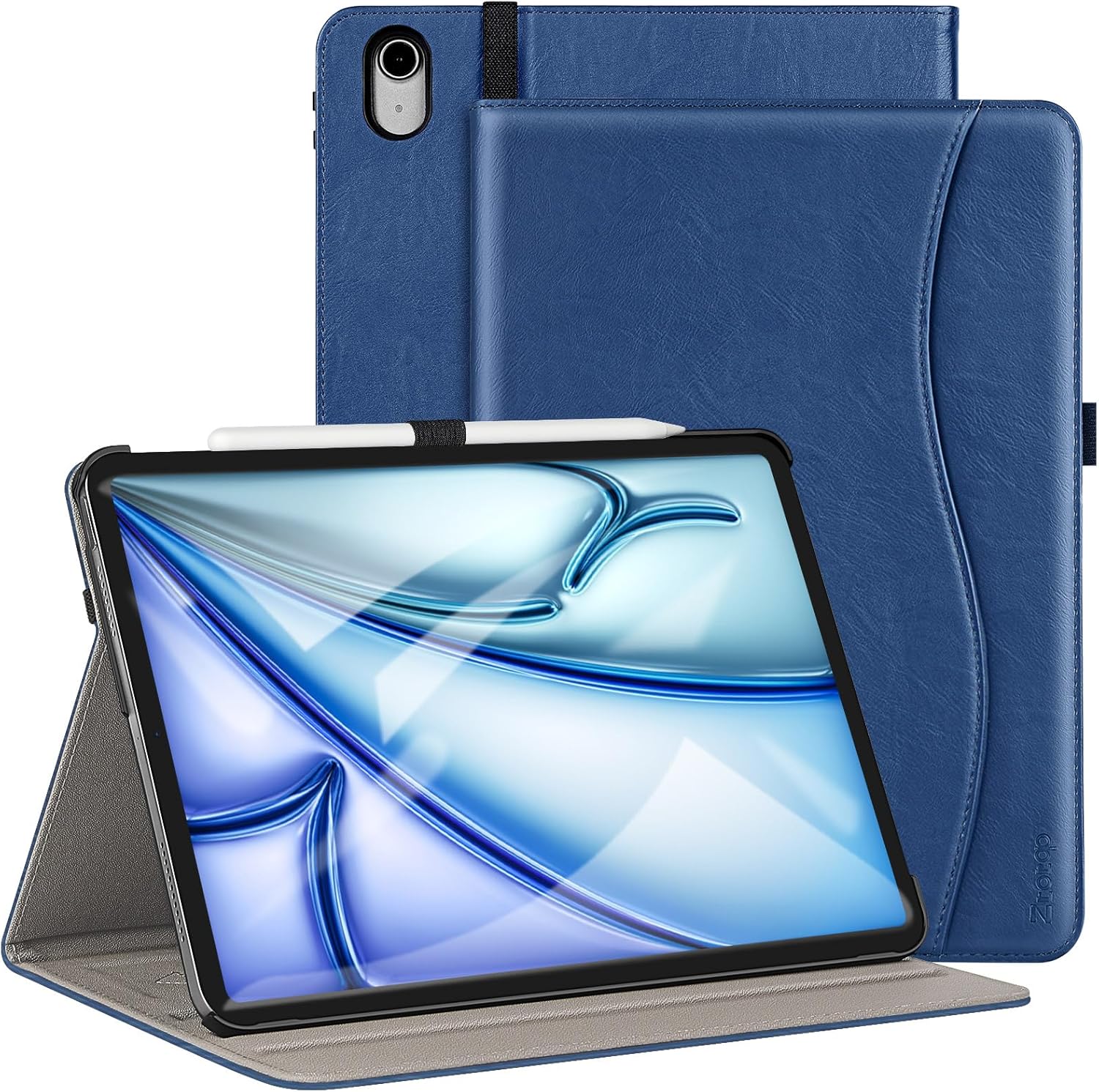 ZtotopCases for New iPad Air 𝟭𝟯 Inch (M2) Case 2024/iPad Pro 12.9 Inch Case 3rd Gen 2018, Leather Folio Cover (Supports iPad Pencil Charging) with Auto Sleep/Wake for iPad Air 13” Case 2024