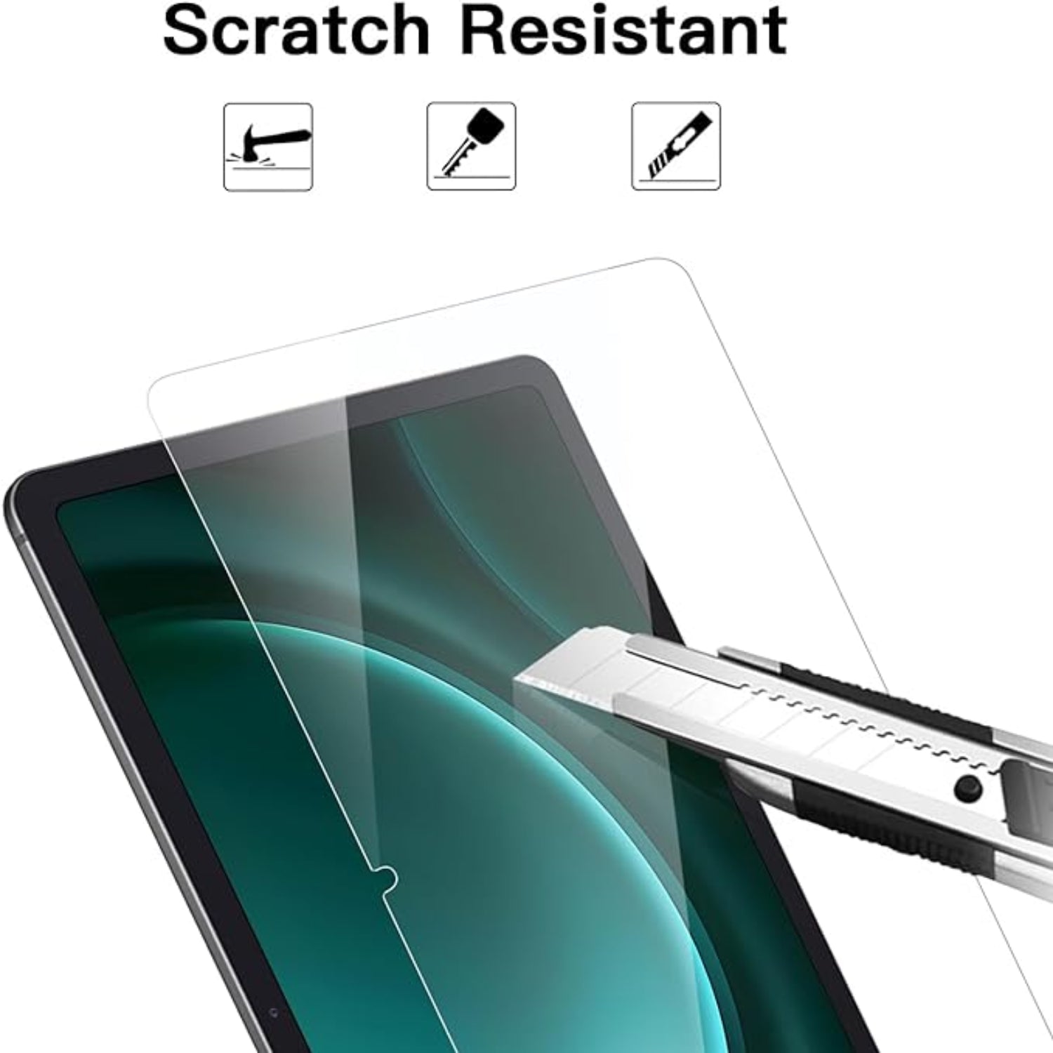 2 Pack Screen Protector for Samsung Galaxy Tab S9 FE 10.9 Inch & Tab S9/S8/S7 11 Inch Tablet